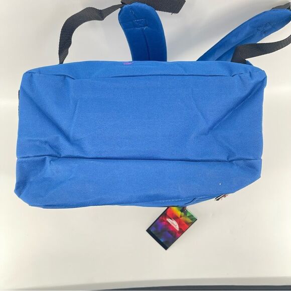 TrailMaker Classic 17” Blue Student Multi Compartment Laptop Backpack Bookbag - Picture 4 of 11